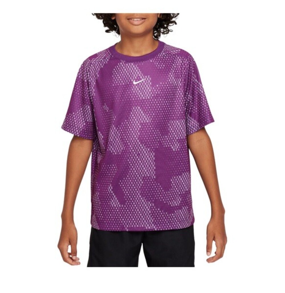 NWT Nike dri fit Training t Shirt Kids sz L - With  Ike Sweatband Purple $35